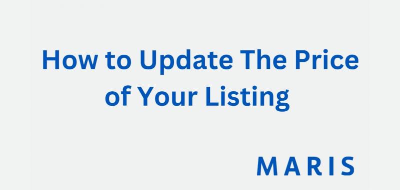 How to Change the Price of a Listing - Matrix