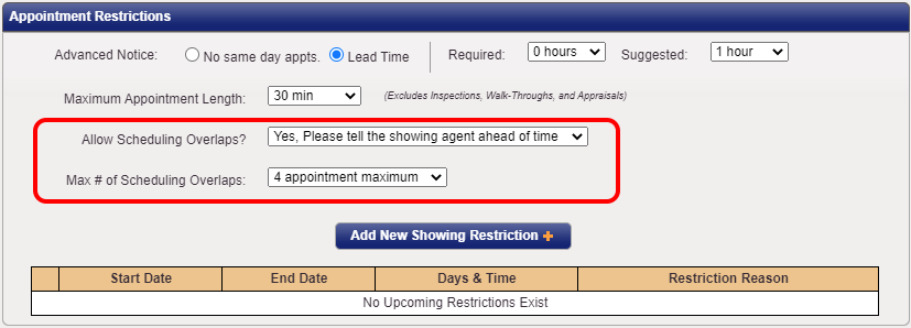 max overlap setting 1
